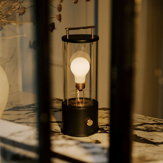 MinoLume The Muse Portable Lamp ¨C Hackles Black