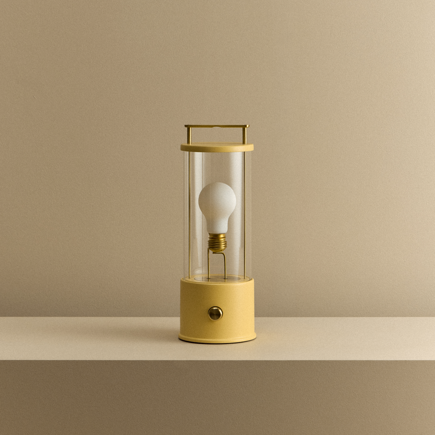 MinoLume Portable Table Lamp in Posset Yellow