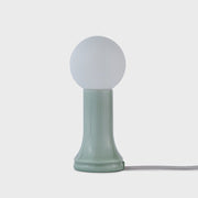 Shore Table Lamp in Sea Green ¨C Recycled Glass, Dimmable LED