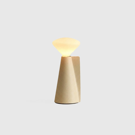 MinoLume Portable Table Lamp ¨C Stone White