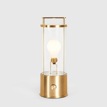 The Muse 2.0 Portable Lamp in Solid Brass