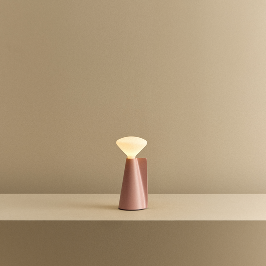 MinoLume Portable LED Lamp ¨C Peony Pink