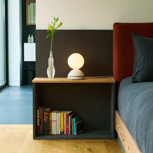 MinoLume Wake Sleep Light in Pebble White