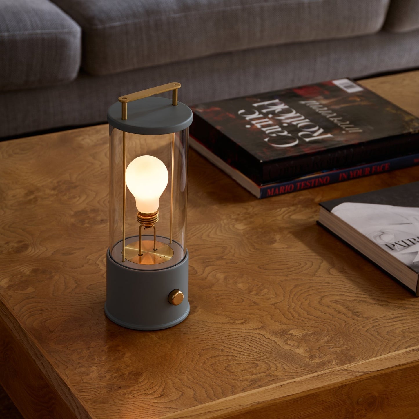 The Muse 2.0 Portable Table Lamp Selvedge Blue