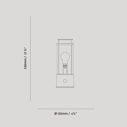 The Muse 1.0 Portable Lamp in Pleasure Garden Green