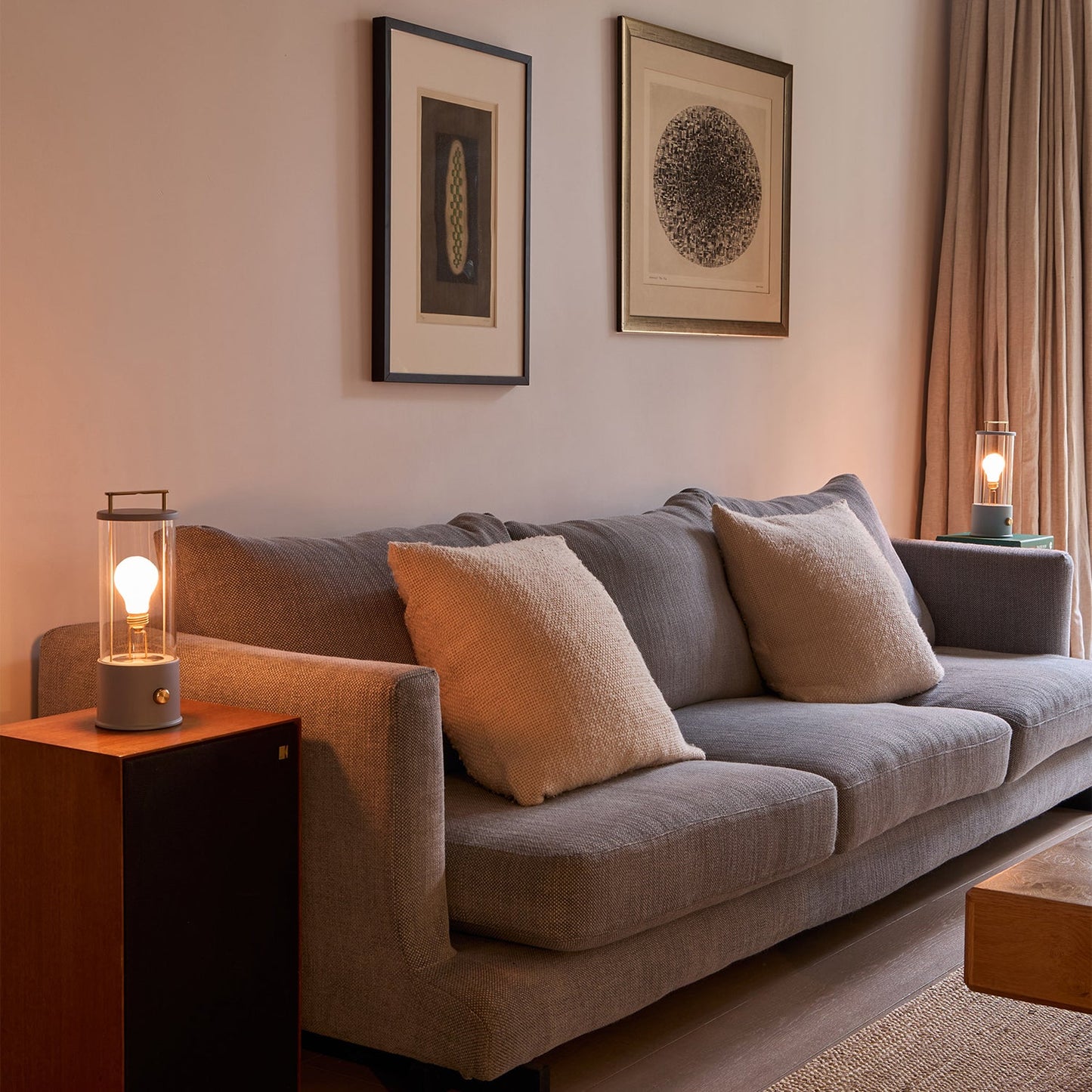 The Muse 2.0 Portable Table Lamp Selvedge Blue