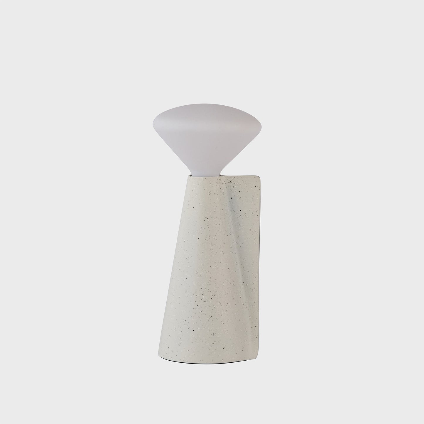 MinoLume Portable Table Lamp ¨C Stone White