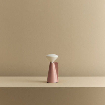 MinoLume Portable LED Lamp Peony Pink
