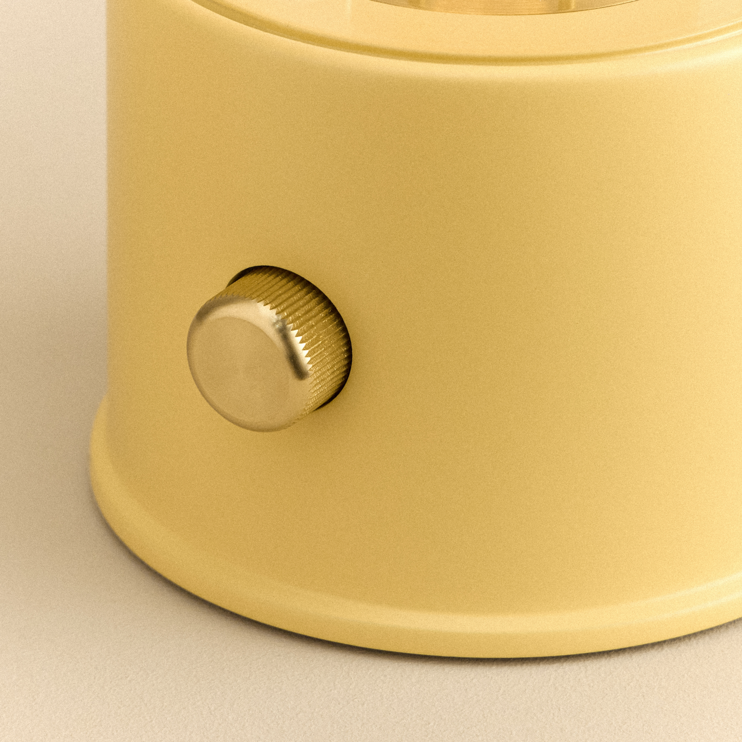 MinoLume Portable Table Lamp in Posset Yellow