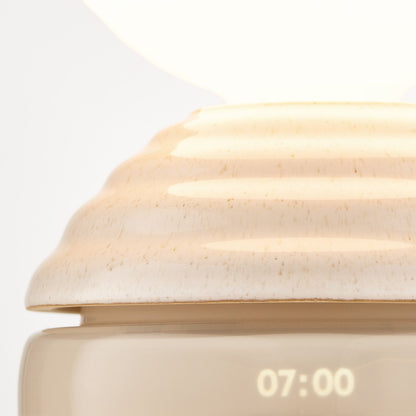 MinoLume Wake Sleep Light in Pebble White