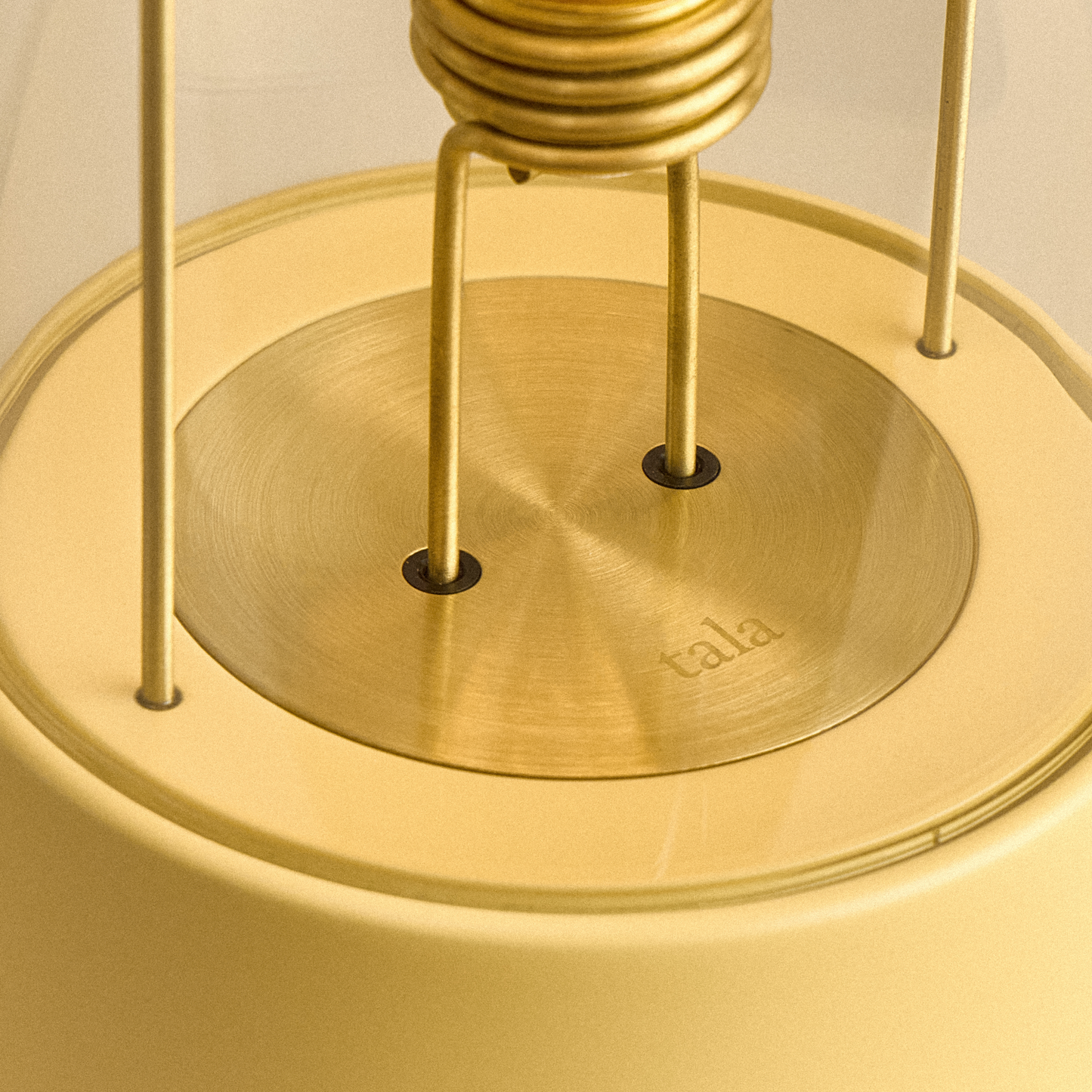 MinoLume Portable Table Lamp in Posset Yellow