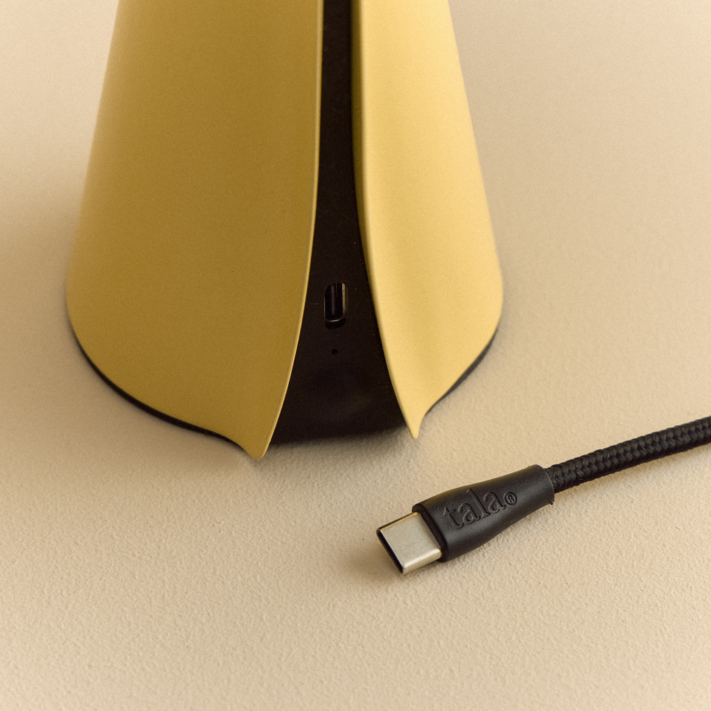 MinoLume Portable Lamp in Posset Yellow