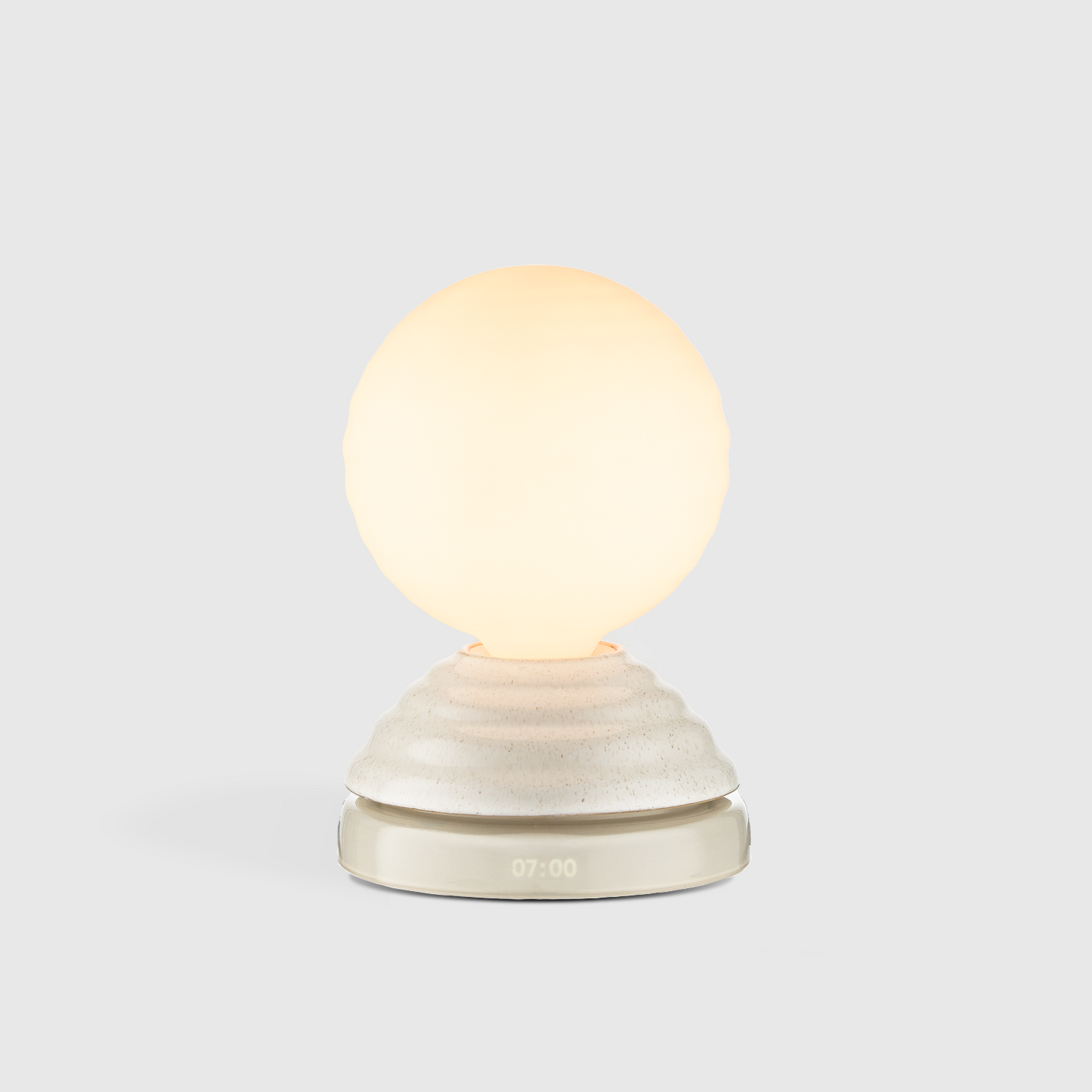 MinoLume Wake Sleep Light in Pebble White