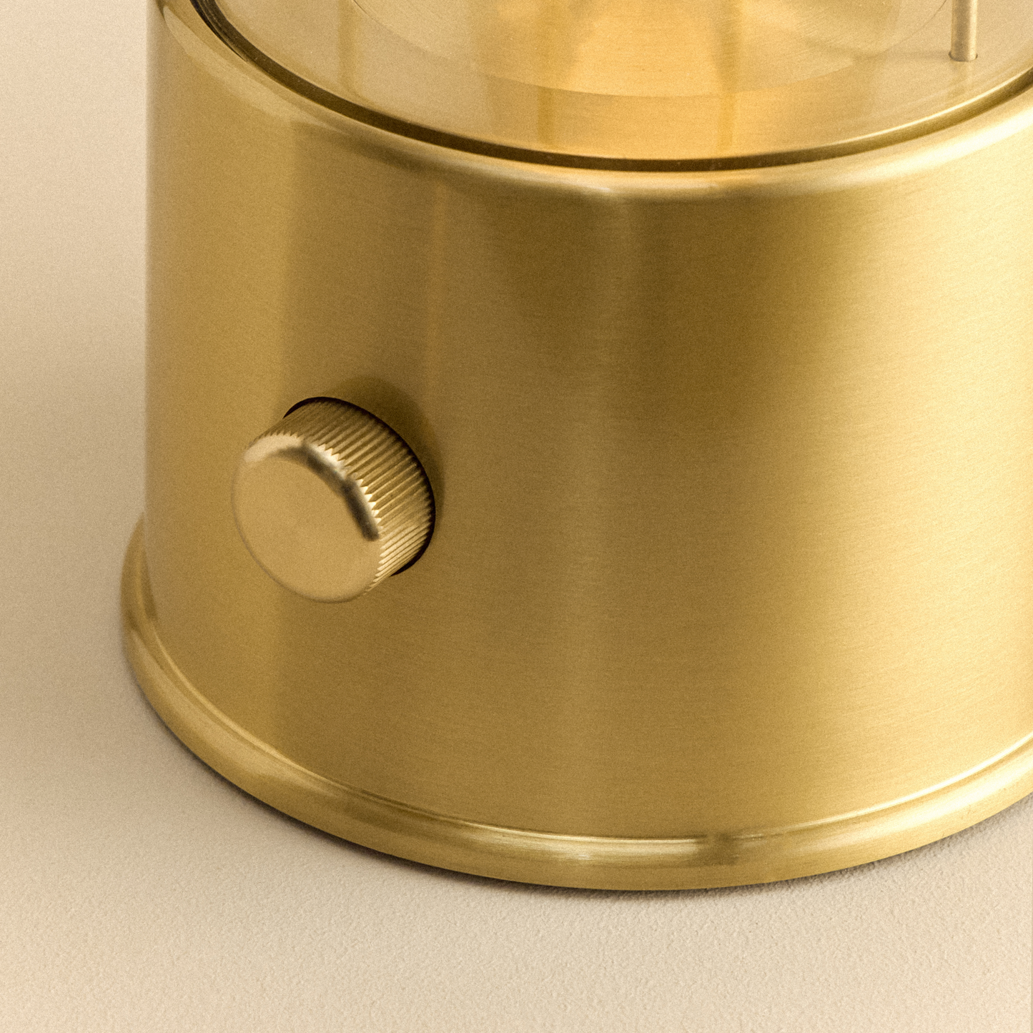 The Muse 2.0 Portable Lamp in Solid Brass