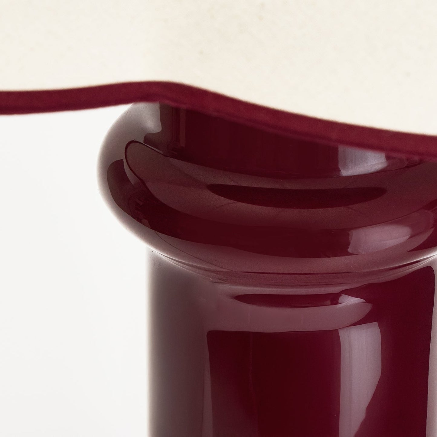MinoLume Table Lamp in Port Red