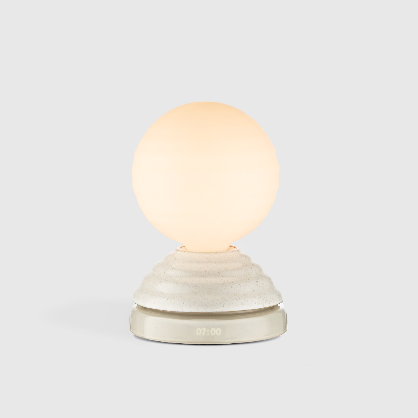 MinoLume Wake Sleep Light in Pebble White