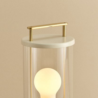 The Muse 2.0 Portable Lamp Candlenut White