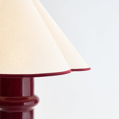 MinoLume Table Lamp in Port Red