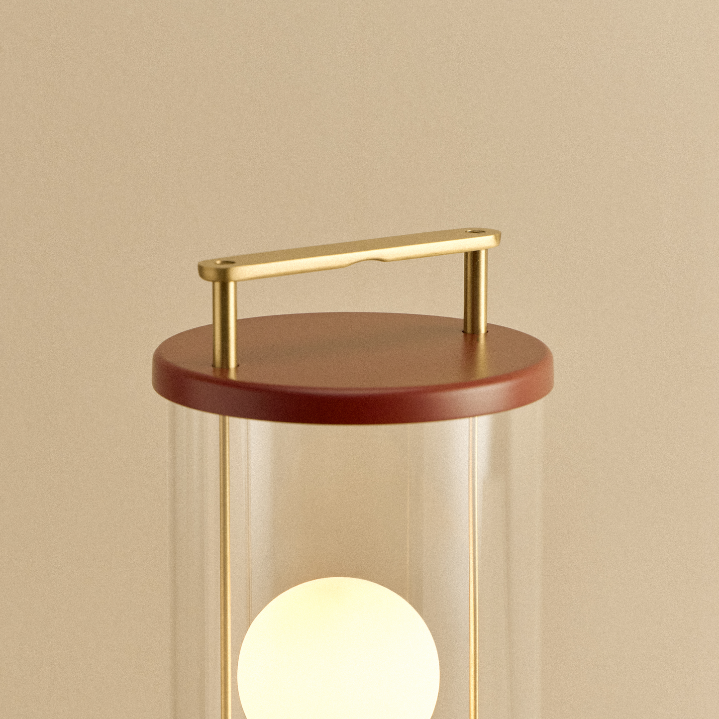 MinoLume The Muse 2.0 Portable Lamp Pomona Red