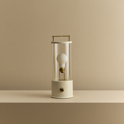 The Muse 2.0 Portable Lamp Candlenut White