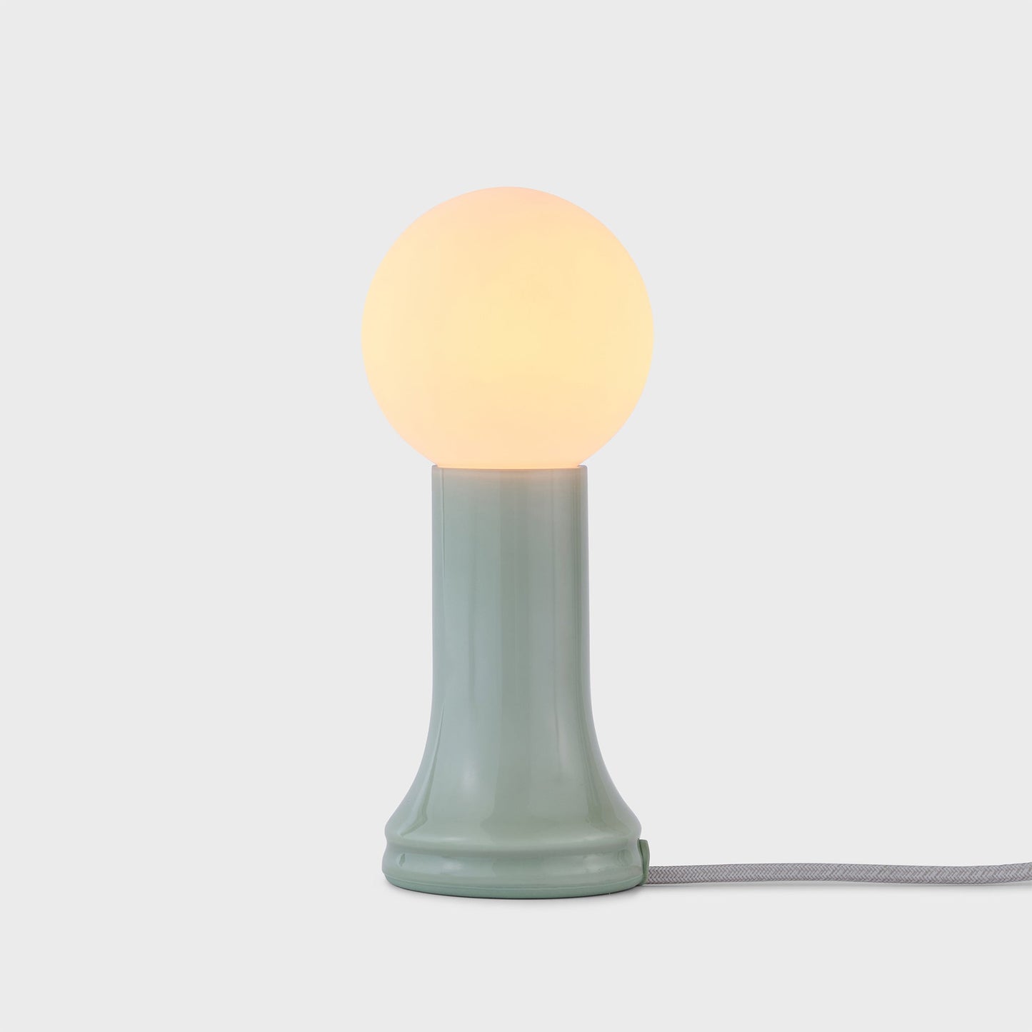 Shore Table Lamp in Sea Green ¨C Recycled Glass, Dimmable LED