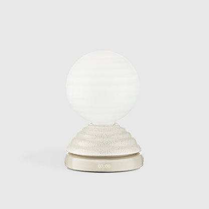MinoLume Wake Sleep Light in Pebble White